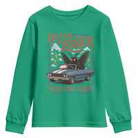 Funny Mothman Youth Sweatshirt Get In Loser We Are Going Lurking Cryptid Lover