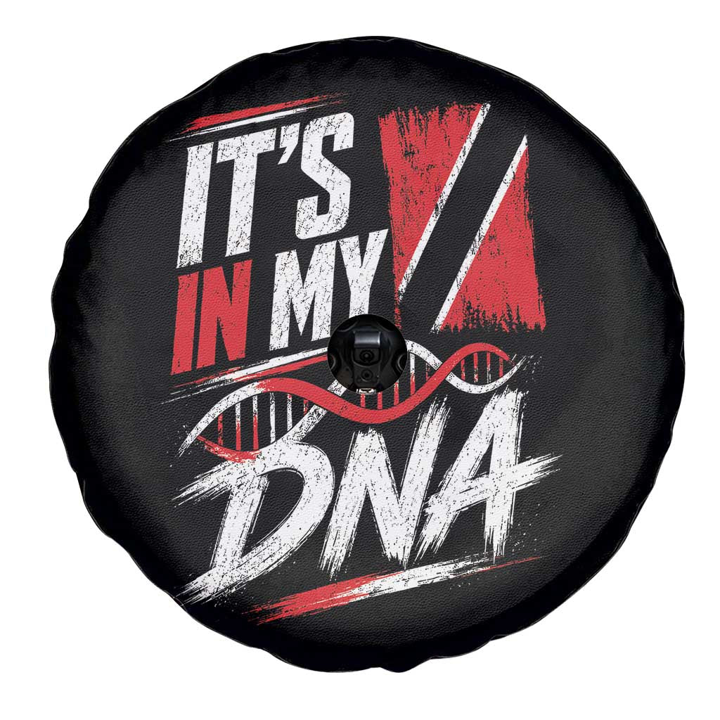 It Is in My DNA Trinidad and Tobago Spare Tire Cover Trinidadian Flag Roots