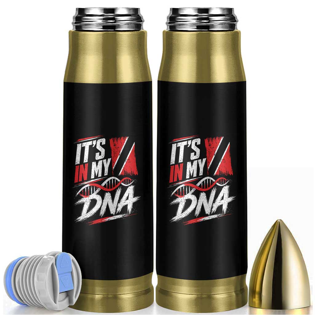 It Is in My DNA Trinidad and Tobago Bullet Tumbler Trinidadian Flag Roots