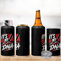 It Is in My DNA Trinidad and Tobago 4 in 1 Can Cooler Tumbler Trinidadian Flag Roots