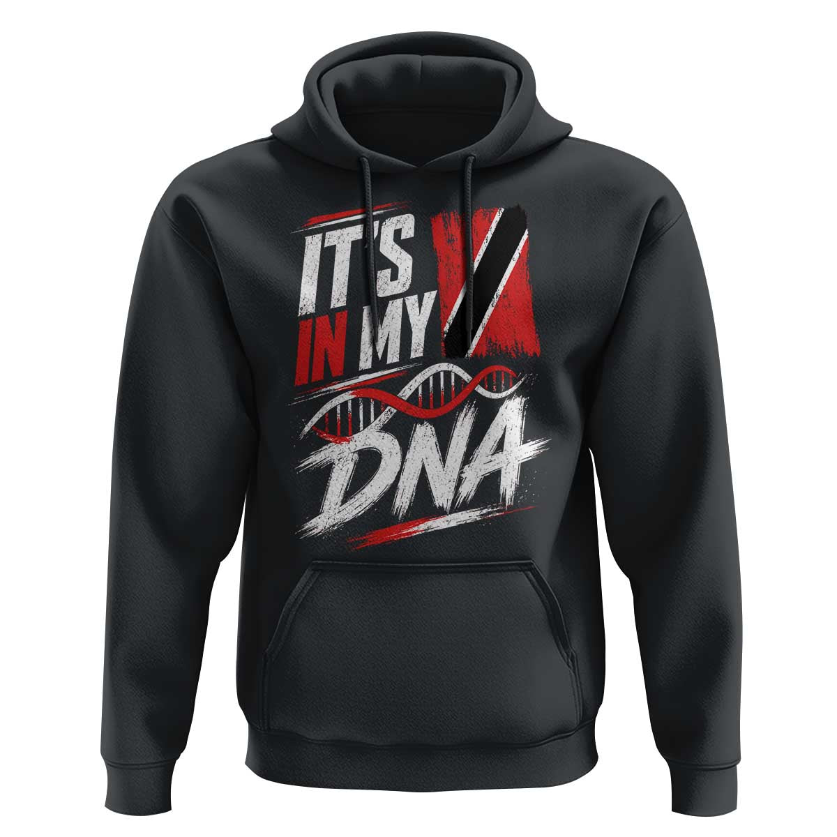 It Is in My DNA Trinidad and Tobago Hoodie Trinidadian Flag Roots