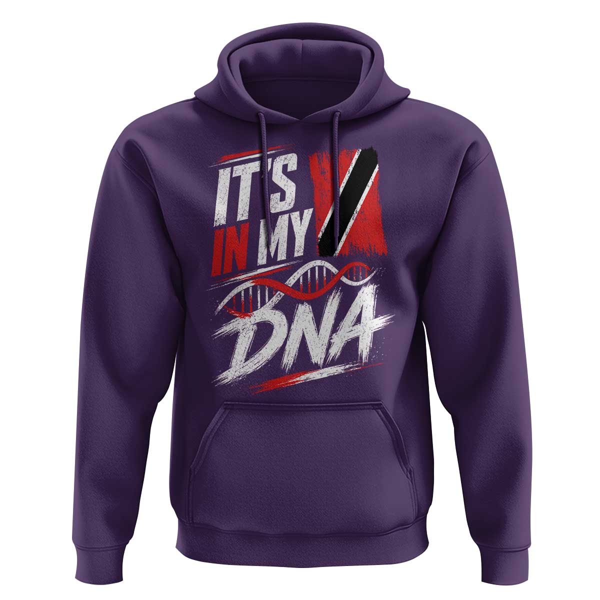 It Is in My DNA Trinidad and Tobago Hoodie Trinidadian Flag Roots