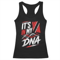 It Is in My DNA Trinidad and Tobago Racerback Tank Top Trinidadian Flag Roots