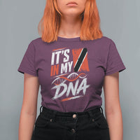 It Is in My DNA Trinidad and Tobago T Shirt For Women Trinidadian Flag Roots