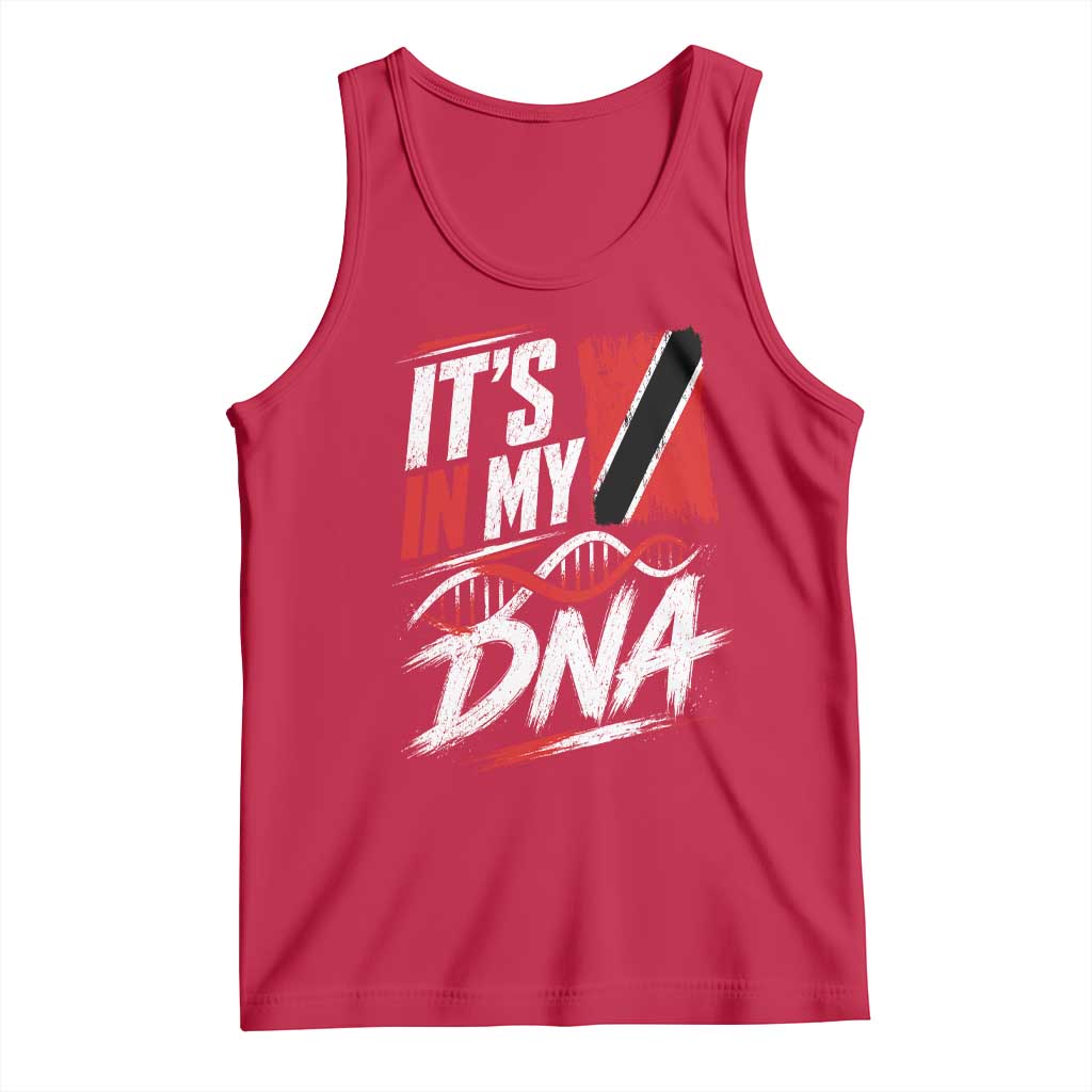 It Is in My DNA Trinidad and Tobago Tank Top Trinidadian Flag Roots