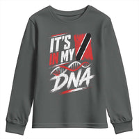It Is in My DNA Trinidad and Tobago Youth Sweatshirt Trinidadian Flag Roots