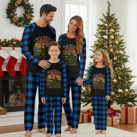 I Will Succeed Because I Am Insane Funny Frog Riding Alligator Plaid Pajama Set