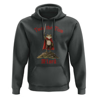 Funny Twas The Tism M Lord Medieval Knight Frog Hoodie