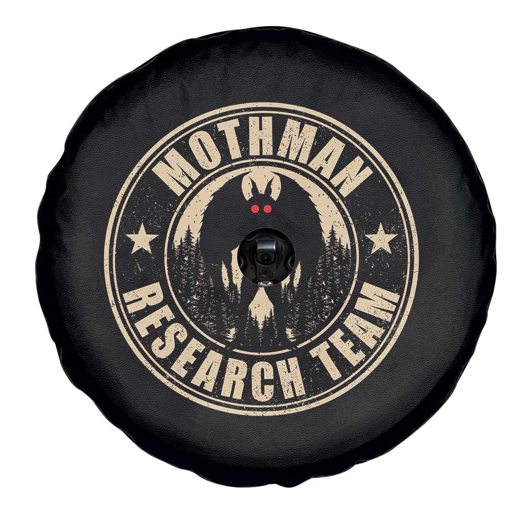 Funny Mothman Research Team Spare Tire Cover Cryptozoology Cryptid Hunting