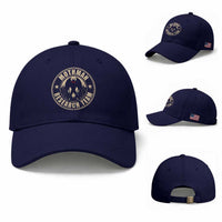 Funny Mothman Research Team Baseball Cap Cryptozoology Cryptid Hunting