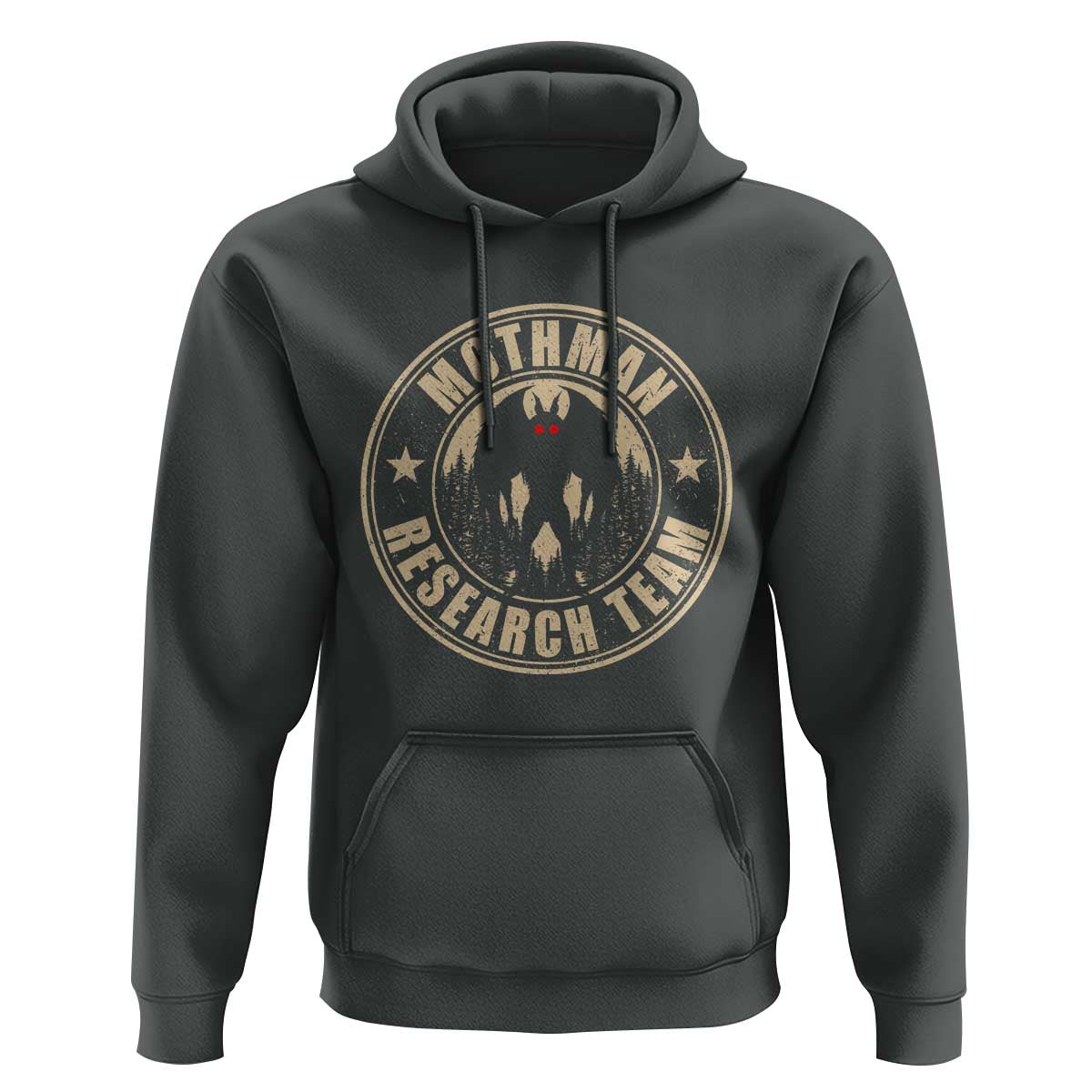 Funny Mothman Research Team Hoodie Cryptozoology Cryptid Hunting