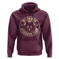 Funny Mothman Research Team Hoodie Cryptozoology Cryptid Hunting
