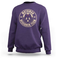 Funny Mothman Research Team Sweatshirt Cryptozoology Cryptid Hunting