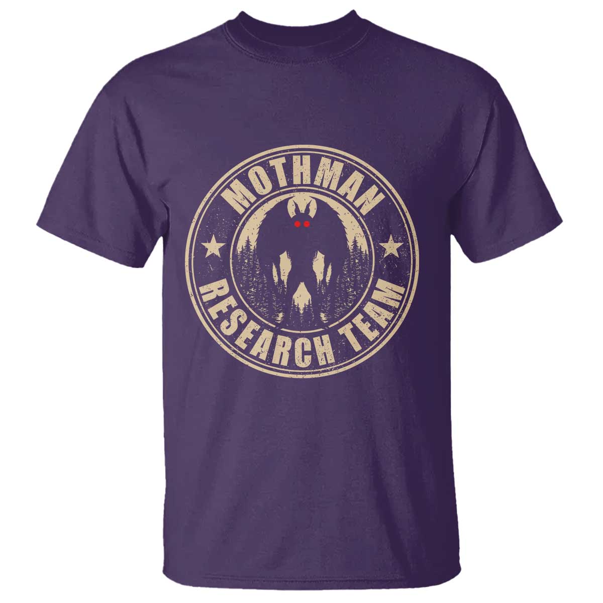 Funny Mothman Research Team T Shirt Cryptozoology Cryptid Hunting