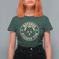 Funny Mothman Research Team T Shirt For Women Cryptozoology Cryptid Hunting