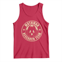 Funny Mothman Research Team Tank Top Cryptozoology Cryptid Hunting
