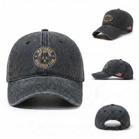Funny Mothman Research Team Washed Cotton Baseball Cap Cryptozoology Cryptid Hunting