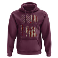 Mothman American Flag Patriotic Cryptid Creature Hoodie