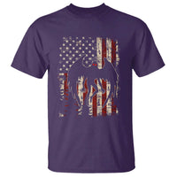 Mothman American Flag Patriotic Cryptid Creature T Shirt