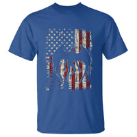 Mothman American Flag Patriotic Cryptid Creature T Shirt