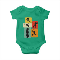 American Football Player Retro Vintage Sport Lover Baby Onesie - Wonder Print Shop
