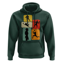 American Football Player Retro Vintage Sport Lover Hoodie - Wonder Print Shop