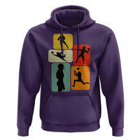 American Football Player Retro Vintage Sport Lover Hoodie - Wonder Print Shop