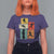 American Football Player Retro Vintage Sport Lover T Shirt For Women - Wonder Print Shop