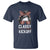 Funny Classy Until Kickoff T Shirt American Football Game Day Messy Bun - Wonder Print Shop