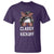 Funny Classy Until Kickoff T Shirt American Football Game Day Messy Bun - Wonder Print Shop