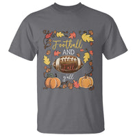 Football And Fall Yall T Shirt Fall Season American Football - Wonder Print Shop
