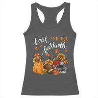 Fall Means Football Racerback Tank Top Fall Season American Football Thanksgiving - Wonder Print Shop
