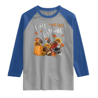 Fall Means Football Raglan Shirt Fall Season American Football Thanksgiving - Wonder Print Shop