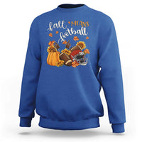 Fall Means Football Sweatshirt Fall Season American Football Thanksgiving - Wonder Print Shop