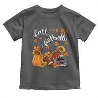 Fall Means Football Toddler T Shirt Fall Season American Football Thanksgiving - Wonder Print Shop