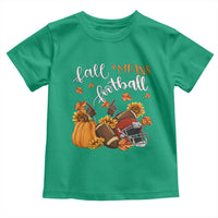 Fall Means Football Toddler T Shirt Fall Season American Football Thanksgiving - Wonder Print Shop