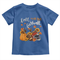 Fall Means Football Toddler T Shirt Fall Season American Football Thanksgiving - Wonder Print Shop