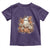 Halloween Ghost Toddler T Shirt Vintage Floral Pumpkin Glitter Print - Wonder Print Shop