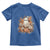 Halloween Ghost Toddler T Shirt Vintage Floral Pumpkin Glitter Print - Wonder Print Shop