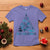 Christmas In Hawaii T Shirt Mele Kalikimala Sea Animals Xmas Tree - Wonder Print Shop