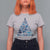 Christmas In Hawaii T Shirt For Women Mele Kalikimala Sea Animals Xmas Tree - Wonder Print Shop