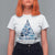 Christmas In Hawaii T Shirt For Women Mele Kalikimala Sea Animals Xmas Tree - Wonder Print Shop