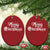 Xmas In Hawaii Christmas Ornament Merry Xmas Hawaiian Symbols - Wonder Print Shop