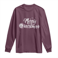 Christmas In Hawaii Long Sleeve Shirt Merry Christmas Hawaiian Symbols