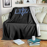 Love Jewish Messianic Cross Star Of David Throw Blanket - Wonder Print Shop