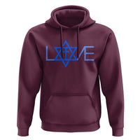 Love Jewish Messianic Cross Star Of David Hoodie - Wonder Print Shop