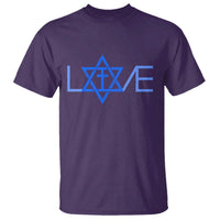 Love Jewish Messianic Cross Star Of David T Shirt - Wonder Print Shop