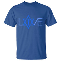 Love Jewish Messianic Cross Star Of David T Shirt - Wonder Print Shop