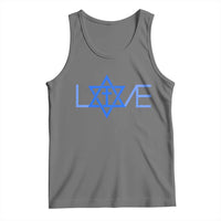Love Jewish Messianic Cross Star Of David Tank Top - Wonder Print Shop