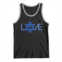 Love Jewish Messianic Cross Star Of David Tank Top - Wonder Print Shop